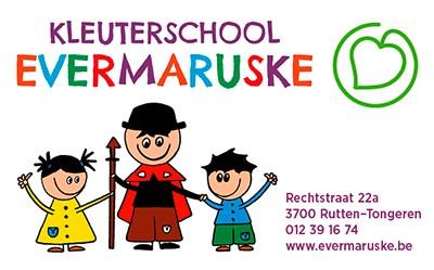 schoollogo van Evermaruske met MOS-icoon