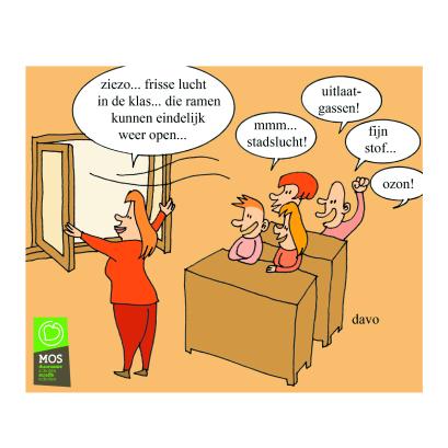 cartoon binnenlucht ramen open