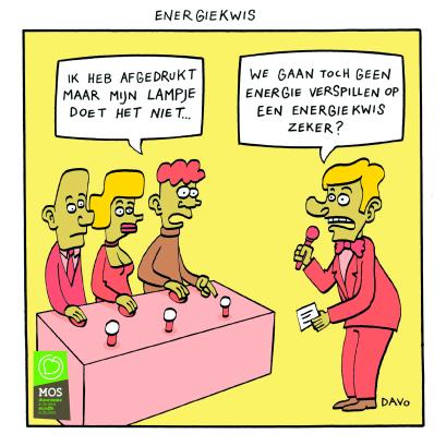 cartoon energieverspilling