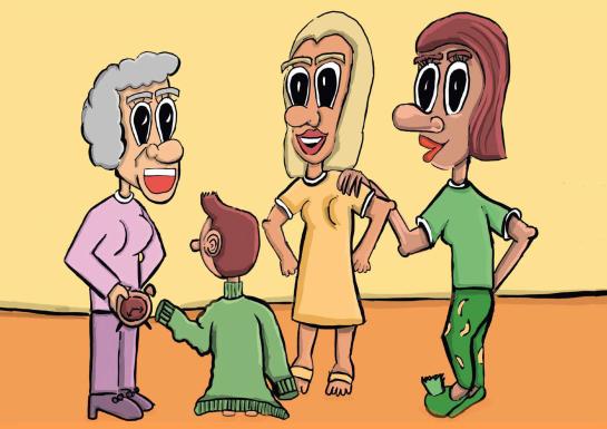 Een oude wekker van oma.