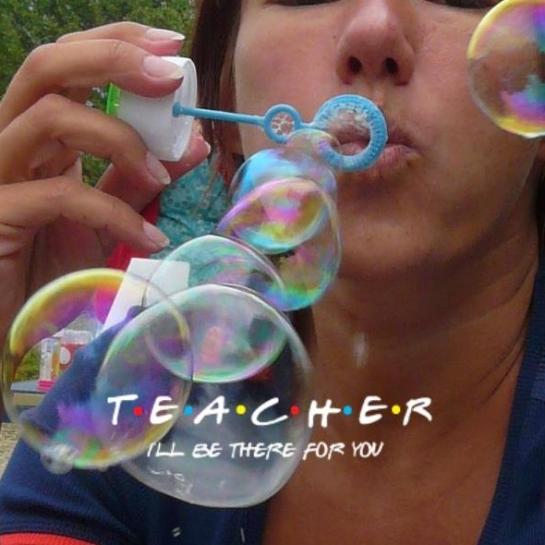 Nathalie Meremans blaast zeepbellen